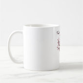 Baum mit Herzen folgen meinem Herz Kaffeetasse (Links)