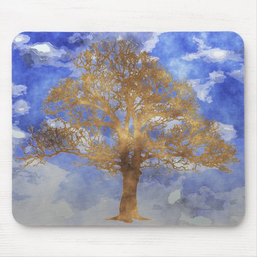 BAUM MIT HIMMEL MOUSEPAD (Vorne)