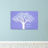 BAUM MIT STARS Jüdischer Hochzeitsplatz Leinwanddruck (Insitu (Holzboden))