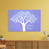 BAUM MIT STARS Jüdischer Hochzeitsplatz Leinwanddruck (Insitu (Wohnzimmer))