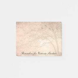 Baum mit Vögeln Post-it Klebezettel