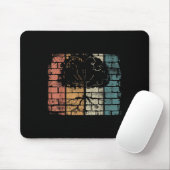 Baum mit Wurzeln - Retro-Natur-Umwelt Mousepad (Mit Mouse)