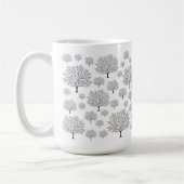 Baum-Muster Kaffeetasse (Links)