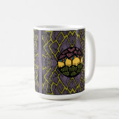 Baum-Muster Kaffeetasse (VorderseiteRechts)