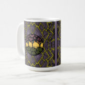 Baum-Muster Kaffeetasse (Vorderseite Links)