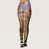 Baum-Muster-Tarnleggings Leggings (Rückseite)