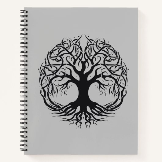Baum Nature Life Wonder Earth Vector Graphic Notizblock (Vorderseite)