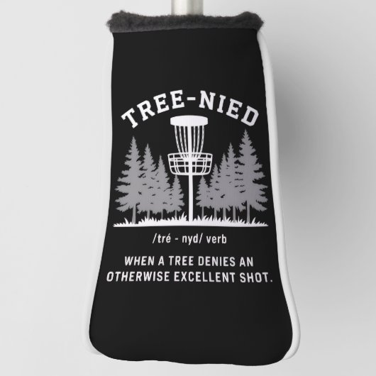 Baum Nied Disc Golf Lustiger Dummer Tree-nied Headcover (Rotieren 90)