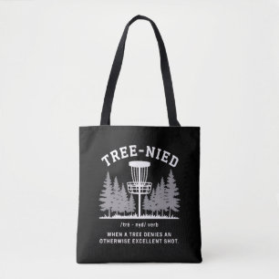 Baum Nied Disc Golf Lustiger Dummer Tree-nied Tasche