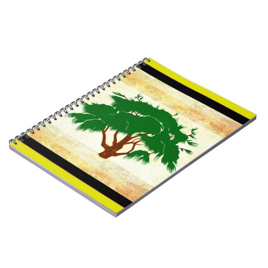 Baum Notizblock (Linke Seite)