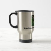 Baum-Nymphen-Schmetterling auf Pentas Reisebecher (Links)