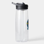 Baum- oder Edelmarder mit individuellem Text auf e Trinkflasche (Rechts)