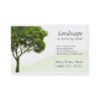 Baum-oder Rasen-Sorgfalt-Visitenkarte