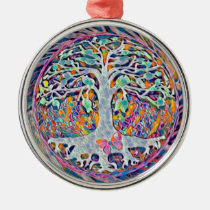 Baum of Life New Beginnings Amelia Carrie Ornament Aus Metall