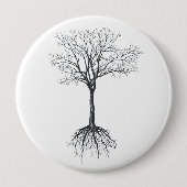 Baum ohne Blätter Button (Vorderseite)