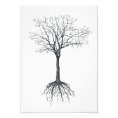 Baum ohne Blätter Fotodruck (Vorne)