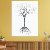 Baum ohne Blätter Leinwanddruck (Insitu (Wohnzimmer))