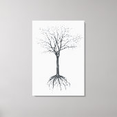 Baum ohne Blätter Leinwanddruck (Vorderseite)