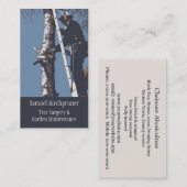 Baum-Operations-Geschäftskarte Visitenkarte (Vorne/Hinten)