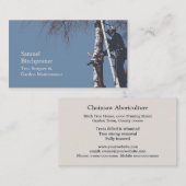 Baum-Operations-Geschäftskarte Visitenkarte (Vorne/Hinten)