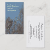 Baum-Operations-Geschäftskarte Visitenkarte (Vorne/Hinten)