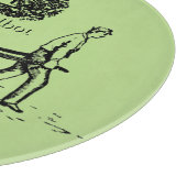 Baum-Personalisierte Wiedersehen-Schneidebrett Schneidebrett (Ecke)