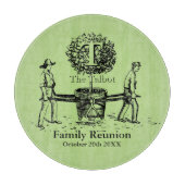 Baum-Personalisierte Wiedersehen-Schneidebrett Schneidebrett (Vorderseite)