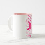 Baum-Pose Zweifarbige Tasse (Vorderseite Links)