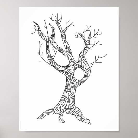 Baum Poster (Vorne)