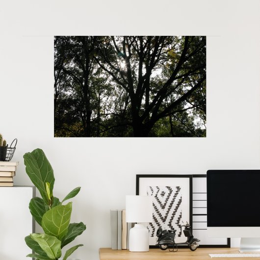 Baum Poster (Heimbüro)
