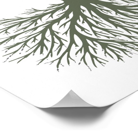 Baum Poster (Ecke)