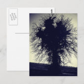 Baum Postkarte (Vorne/Hinten)