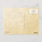 Baum Postkarte (Rückseite)