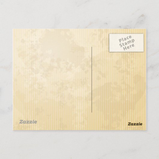 Baum Postkarte (Rückseite)