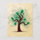 Baum Postkarte (Vorderseite)
