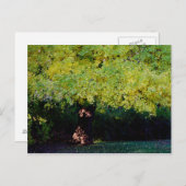 Baum Postkarte (Vorne/Hinten)