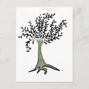 Baum Postkarte