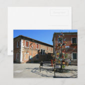 Baum Postkarte (Vorne/Hinten)