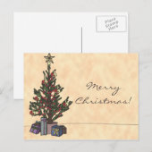 Baum, Postkarte (Vorne/Hinten)