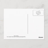 Baum Postkarte (Rückseite)