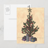 Baum, Postkarte (Vorne/Hinten)