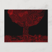 Baum Postkarte (Vorderseite)