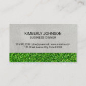 Baum | Rasenpflege Visitenkarte (Rückseite)