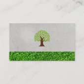 Baum | Rasenpflege Visitenkarte (Vorderseite)