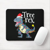 Baum Rex Dinosaurier Weihnachten  Mousepad (Mit Mouse)