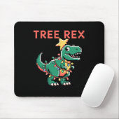 Baum Rex hässlicher Weihnachtspullover Dinosaurier Mousepad (Mit Mouse)