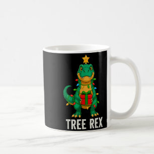 Baum Rex Lustiger Dinosaurier Weihnachten  Kaffeetasse