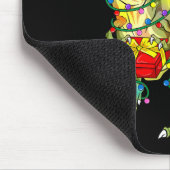 Baum Rex! Lustiger Weihnachts-Paläontologe Mousepad (Ecke)