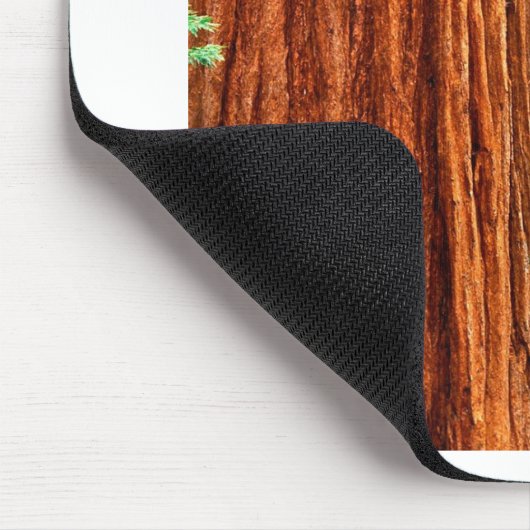 Baum-riesiger Mammutbaum Mariposa Waldung Yosemite Mousepad (Ecke)