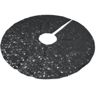 Baum-Rock KristallBling Strass Polyester Weihnachtsbaumdecke